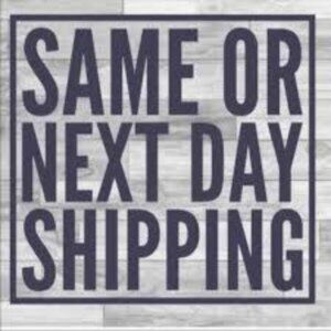 Same Day or Next Day Shipping!!!